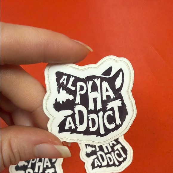 Alpha Addict Stickers - Picture 2 of 4